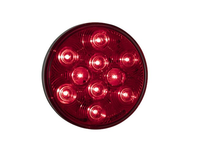 5624150 - 4 Inch Red Round Stop/Turn/Tail Light With 10 LED