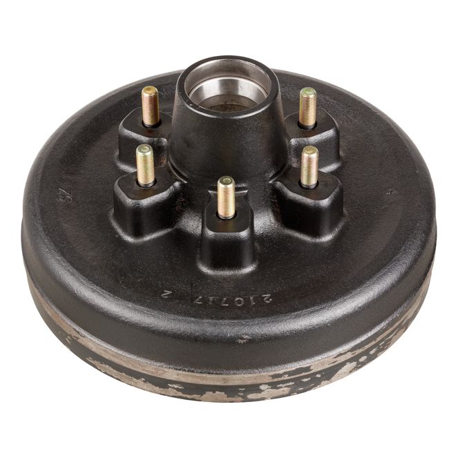122094 - 12" Brake Hub with Races & Wheel Studs - 6,000-lb. Axles, 6 on 5-1/2" Bolt Pattern, 1/2" Stud Size (Bulk Pallet)