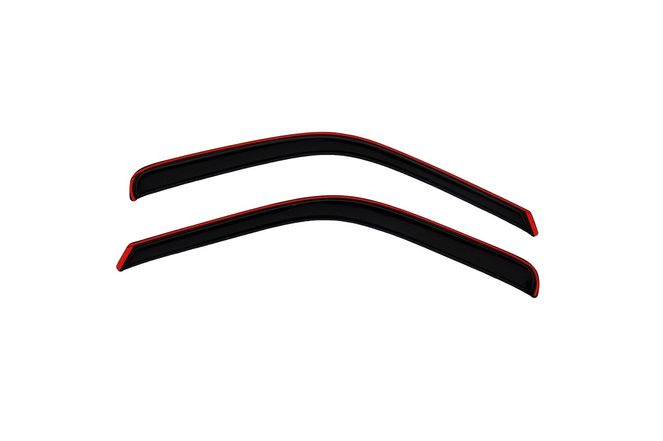Ventvisor Deflector; Smoke; In-Channel; 2 pc.