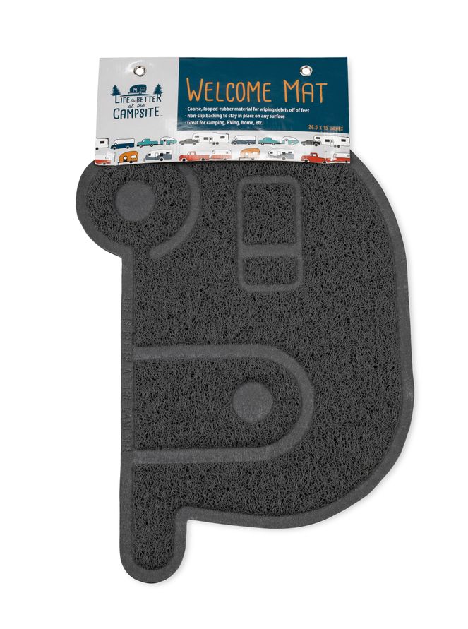 53116 - LIBATC - Scrub Rug, Gray, Retro Travel Trailer