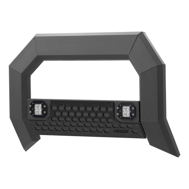2164103 - AdvantEDGE Black Aluminum Truck Bull Bar with Lights, Select Chevrolet Silverado, GMC Sierra 2500, 3500 HD - 2020-2023 Chevrolet Silverado 2500 HD and more