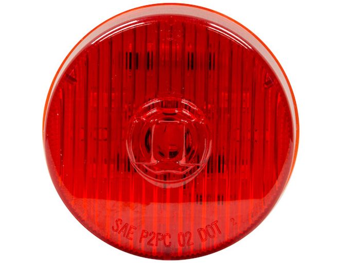 5622550 - Bulk 2.5 Inch Red Round Marker/Clearance Light With 4 LED