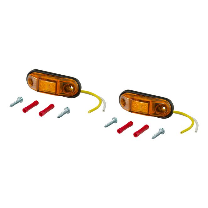 1500240 - Jeep Fender Flare LED Side Marker Lights, DOT-Approved - 2007-2017 Jeep Wrangler