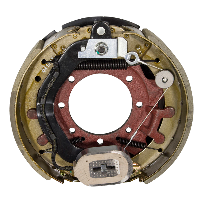 181935 - Forward Self-Adjusting Trailer Brake Assembly - 12-1/4" x 3-3/8" Brake Size, 7- Bolt, 10,000-lb. Axles, Left (Driver) Side, Bulk Pallet