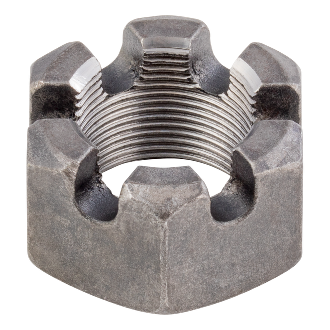 181894 - 6-Slot Castle Spindle Nut - 10,000-lb. Axles, 1-1/2"-12 Thread Size
