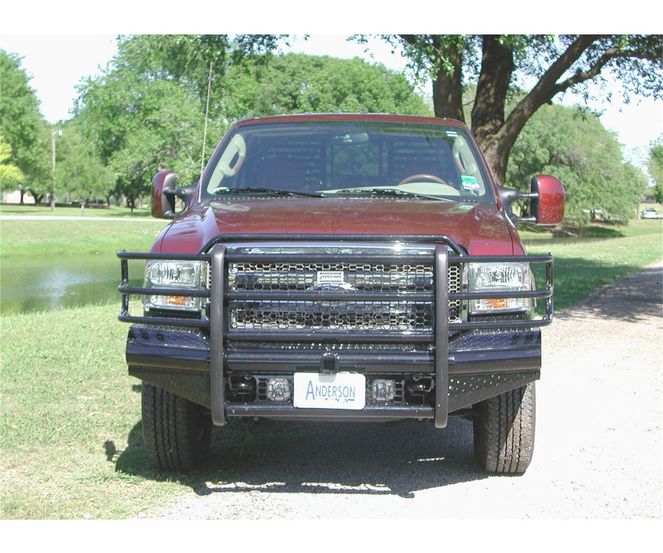 FBF051BLR - Legend Series Front Bumper - 2005-2007 Ford F-250 Super Duty, 2005-2007 Ford F-350 Super Duty and more