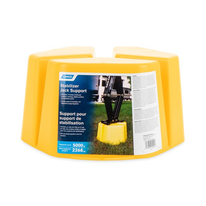 44424 - Stabilizer Jack Support, Yellow (E/F)