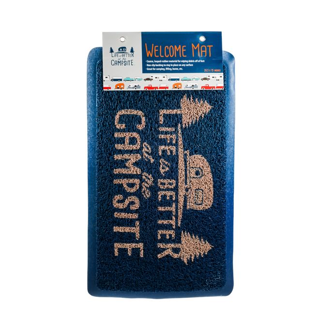 53201 - LIBATC, Scrub Rug, Blue/Orange, Small