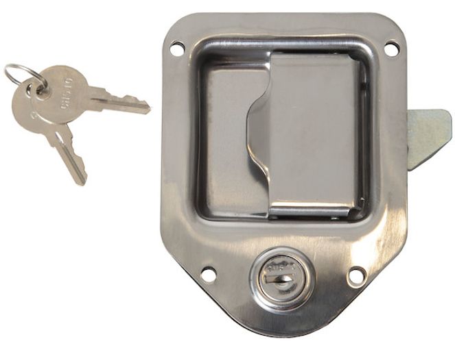8000SSL - Mini Stainless Steel Tear-Drop Locking Paddle Latch