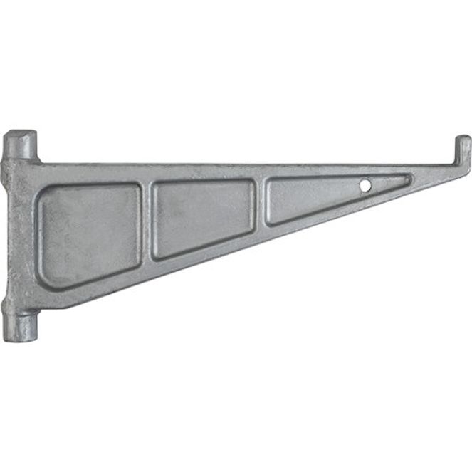 B23506HDG - 7 x 14 Inch Forged Removable Outrigger - Hot-Dipped Galvanized