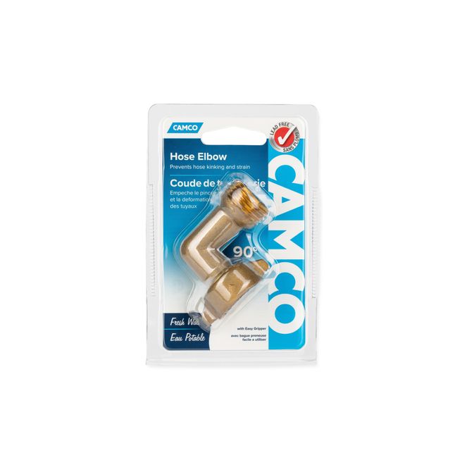 22504 - Hose Elbow 90 Degree with Gripper 24 per box (E/F) LLC