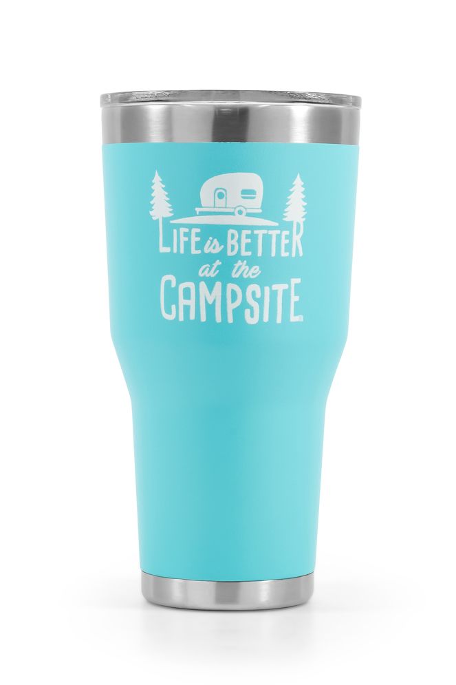 53058 - 30 oz. Stainless Steel Tumbler, Cool Blue