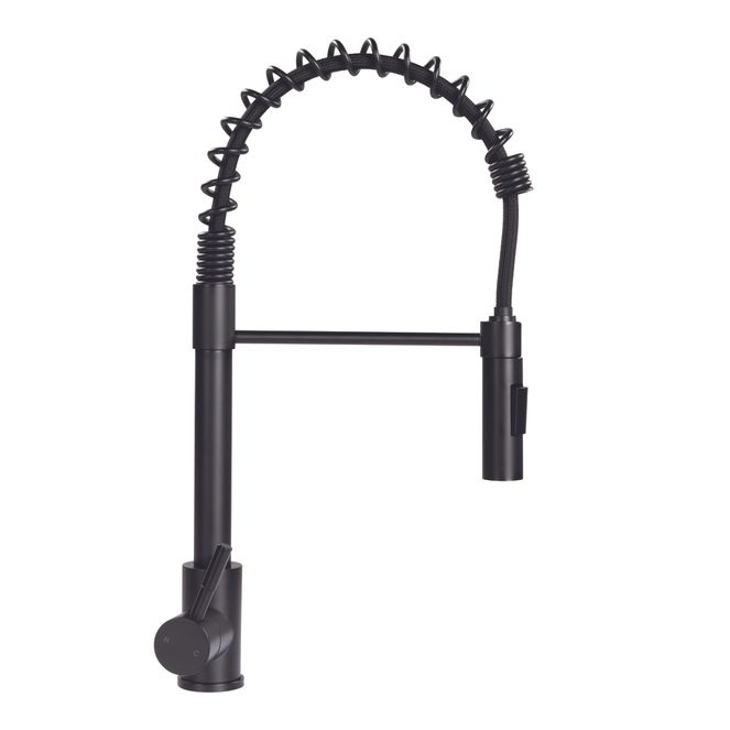 2021090598 - Flow Max™ Coiled Kitchen Faucet - Black Matte