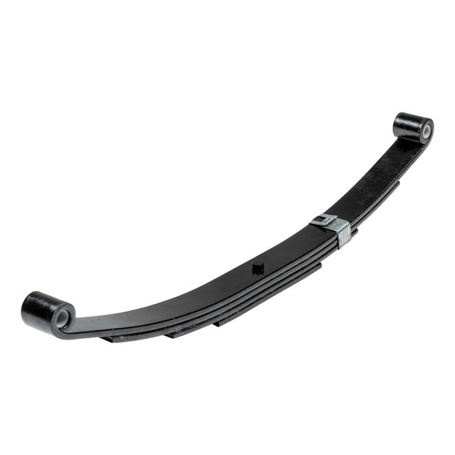 124903 - Trailer Double-Eye Leaf Spring - 1,750-lb. Spring Capacity, 4-Leaf, 1-3/4" Wide x 25-1/4" Long Eye-to-Eye Unloaded