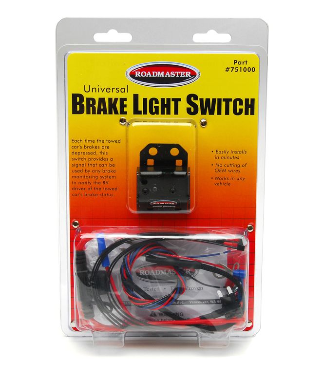 751000 - UNIVERSAL BRAKE LIGHT SWITCH - 2022-2027 Ford Expedition, 2020-2026 Buick Encore GX, 2007-2026 Cadillac Escalade and more