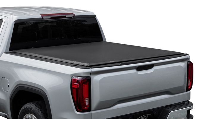 42459 - ACCESS® LORADO® Roll-Up Cover - 2019,2021-2026 Chevrolet Silverado 1500, 2019-2026 GMC Sierra 1500 and more