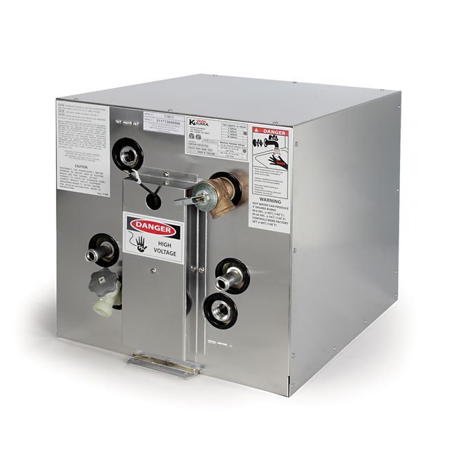 11811 - 6 Gal WH, 120V Front Heat Exch,Fr/Back Mount, UL