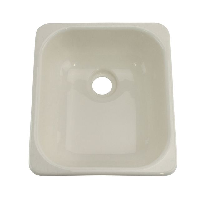 209630 - Square Galley/Kitchen Sink; 13" x 15" (White)