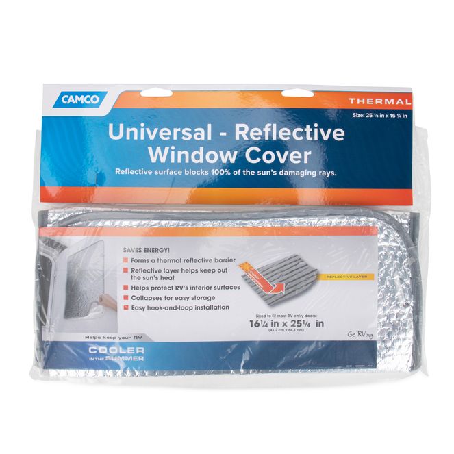 45167 - Cover, Door Window 16.25 "x 25.25" Thermal Reflective