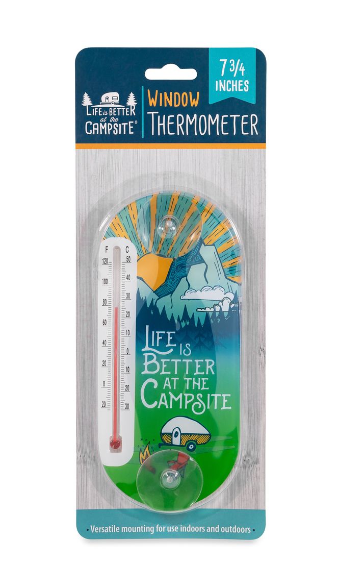 53366 - LIBATC, Window Thermometer, Campsite