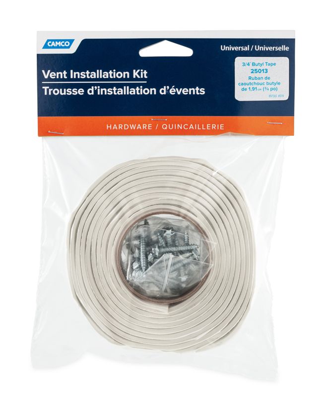 25013 - Universal Vent Installation Kit with Butyl Tape (E/F)