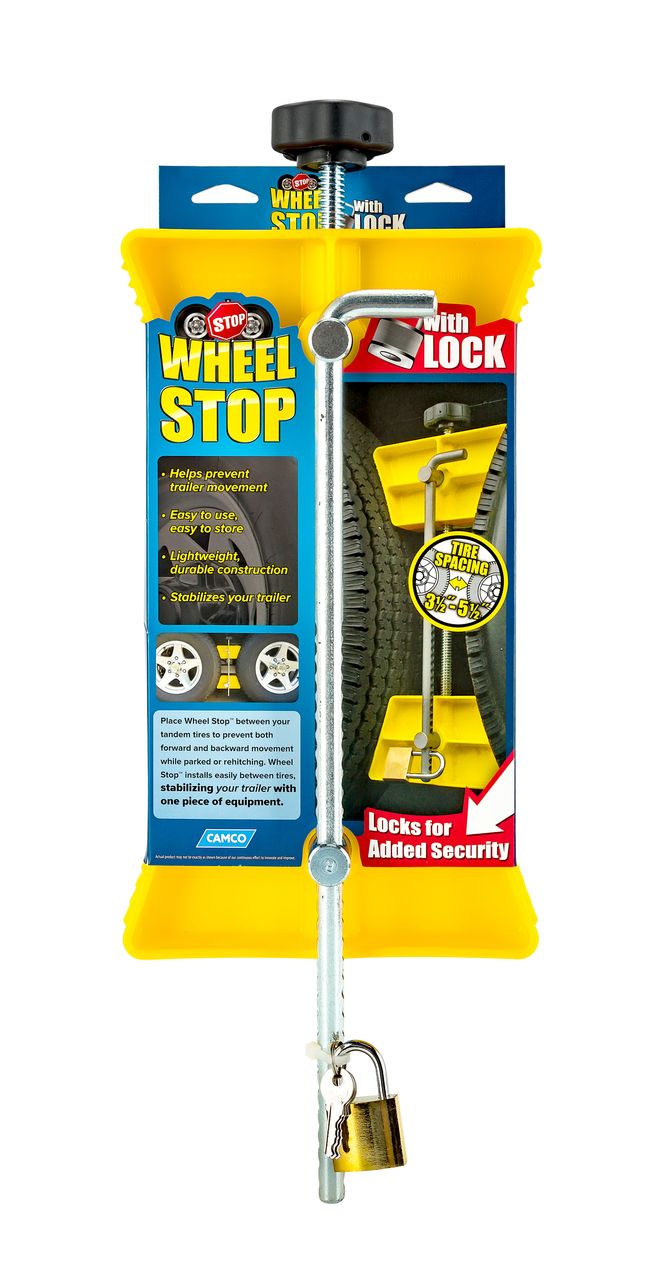 44642 - Wheel Stop w/Locking Feature