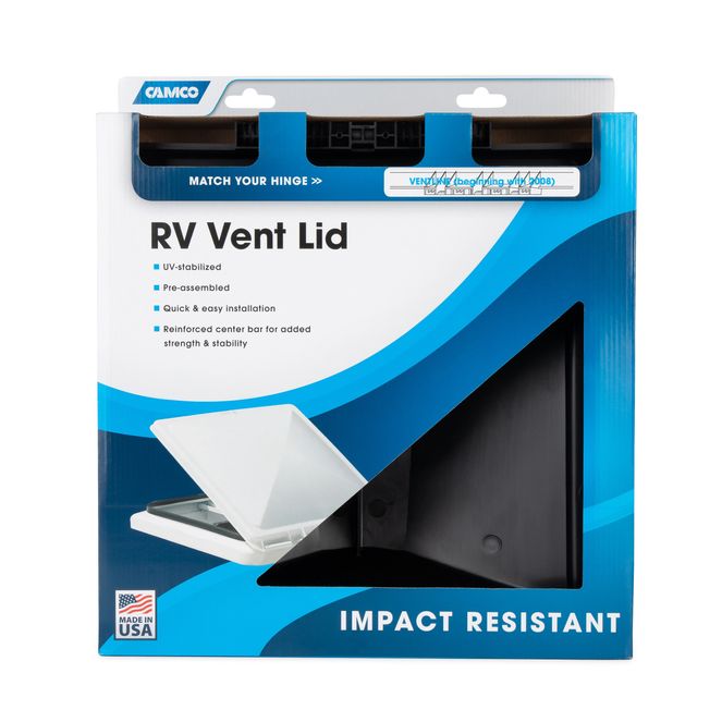 40176 - Vent Lid, Ventline '08 up, Black (Eng/Fr)