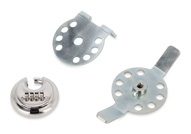 40590 - Double Propane Tank Locking Device, w/ Combination Lock