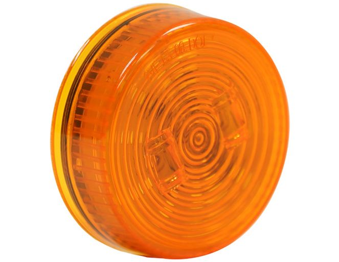 5622522 - 2.5 Inch Amber Round Marker/Clearance Light With 2 LED