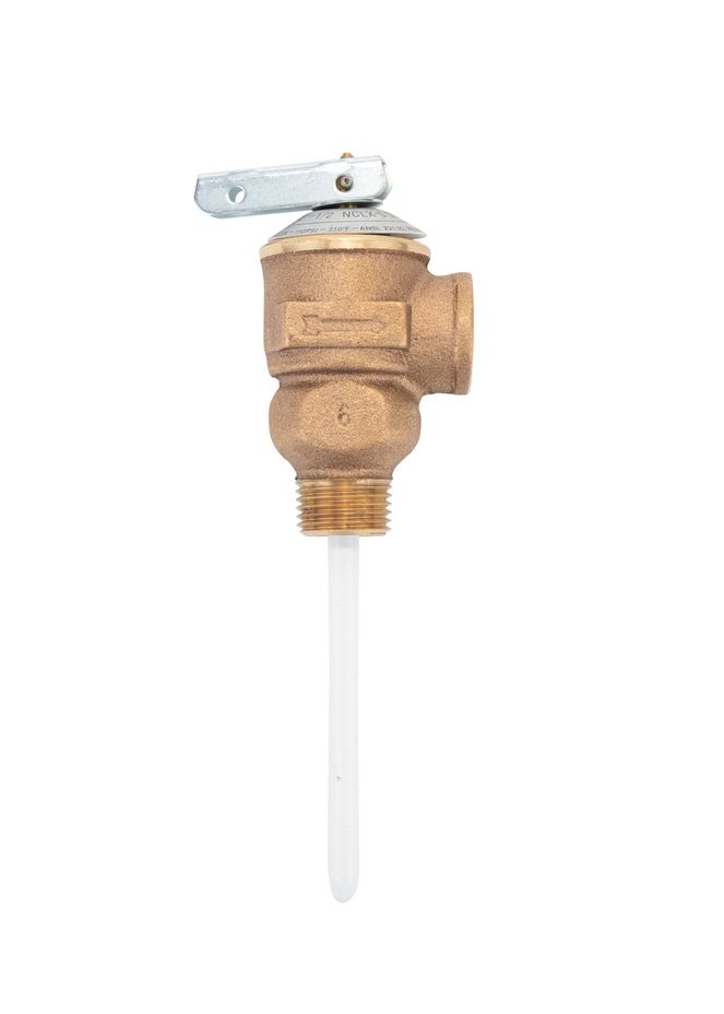 10421 - T&P Valve 1/2" w/4" Probe Coated, 150psi (E/F) (BULK)