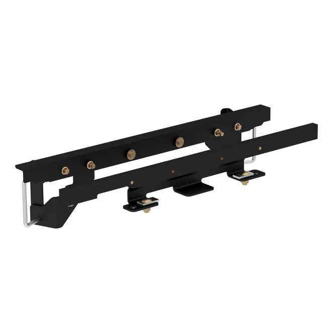 60658 - Double Lock Gooseneck Installation Brackets, Fits Select Ram 1500 with Air Suspension - 2013-2016 Ram 1500