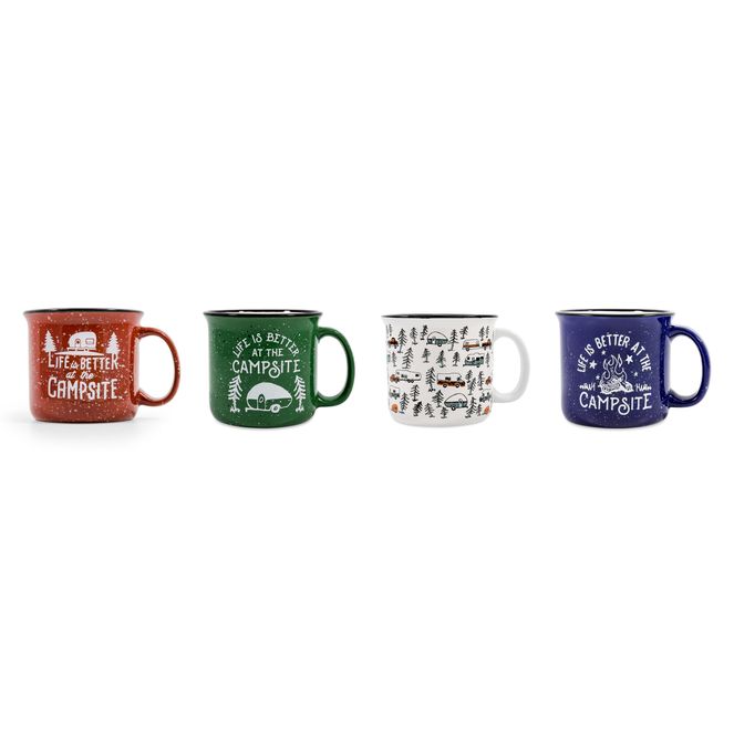 53357 - LIBATC, Mug, 4-Pack, 14oz
