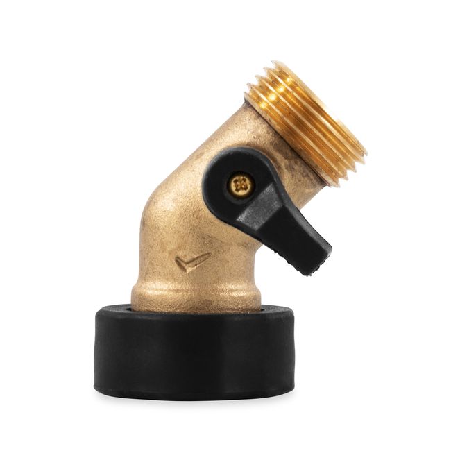 20173 - Fresh Water Hose Valve, 45 Degree, Brass (E/F) LLC