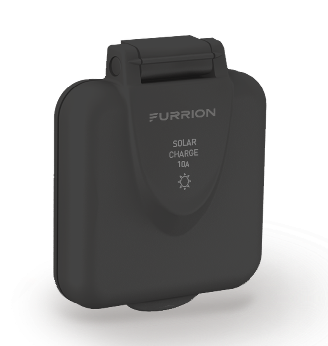 2021123609 - 10A RV Solar Port Inlet - Black #FSPINS-BS-OEM