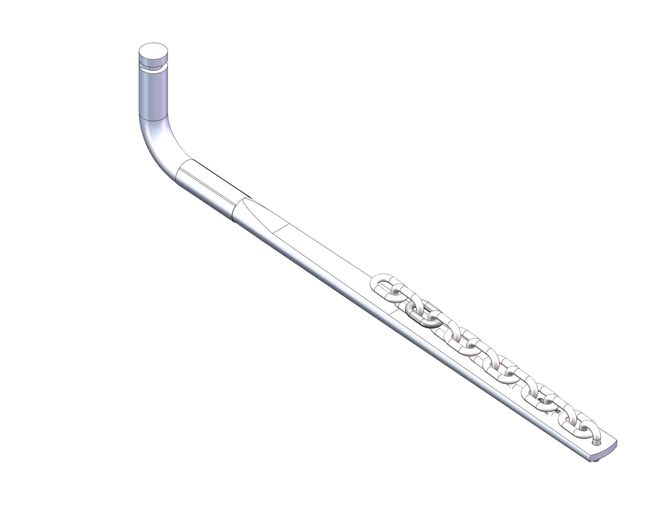 31519 - Replacement Rnd Spring Bar For Husky Wt Dist System 400 to 600 LB Tong W/Chain