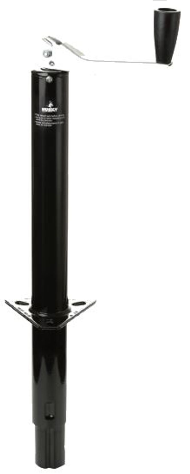88126 - Man Top Wind Jack 1000 LB Cap Bolt-On or Weld-On Black Steel Inc Mnting Bracket
