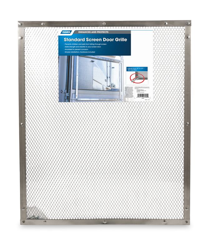 43980 - Screen Door Standard Grille Aluminum