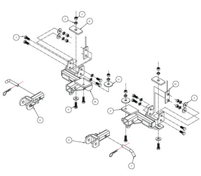 1429-3 - BASEPLATE - 2007-2009 Jeep Wrangler