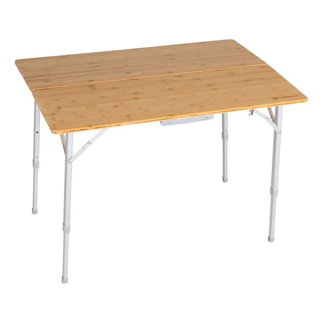 2021011322 - Bi-Fold Bamboo Adjustable Table