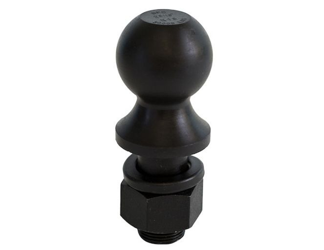 1802056 - 2-5/16 Inch Black Hitch Ball With 1-1/2 Shank Diameter x 2-3/4 Long+1 Inch Riser