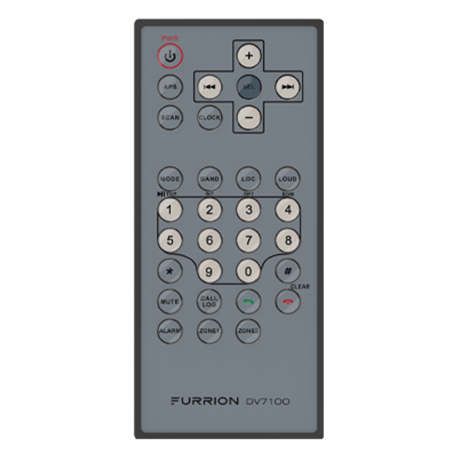 2021123986 - Replacement Remote Control for DV7100 Entertainment System #C-DV7100-RC