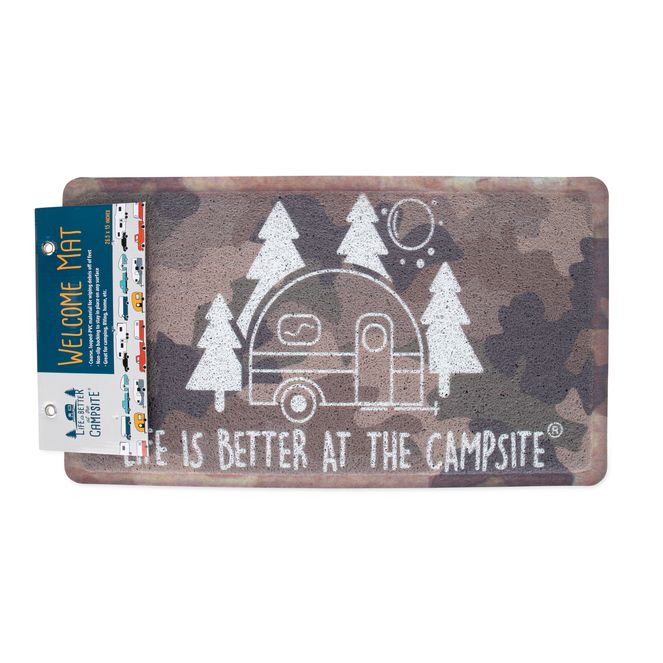 53449 - LIBATC - Scrub Rug, Camo Retro RV, 26.5"x15"