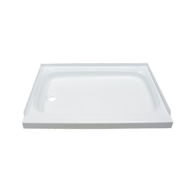 210373 - RV Shower Pan with Left Drain - 24" x 36" White