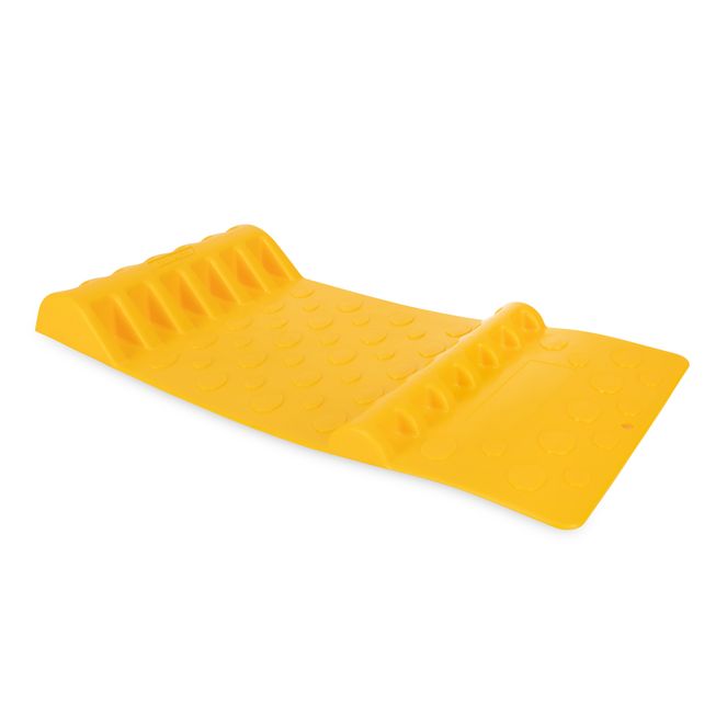 42891 - AccuPark Parking Mat, Yellow, Shrink-Wrapped w/UPC