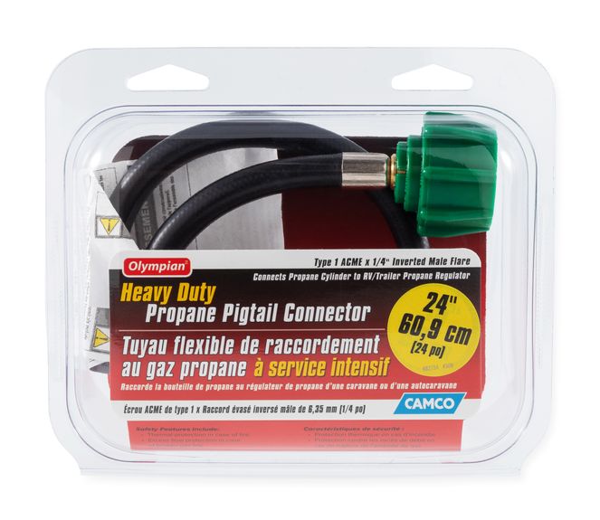 59153 - Pigtail Prop Hose Conn 24",cCSAus,Clamshell (Eng/Fr)