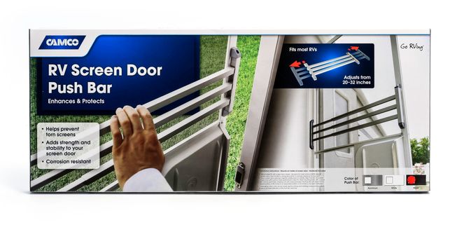 43976 - RV Screen Door Push Bar Black (E/F)