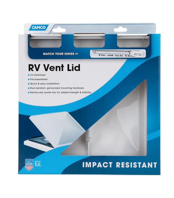 40156 - Vent Lid, Elixir pre '94, White (Eng/Fr)