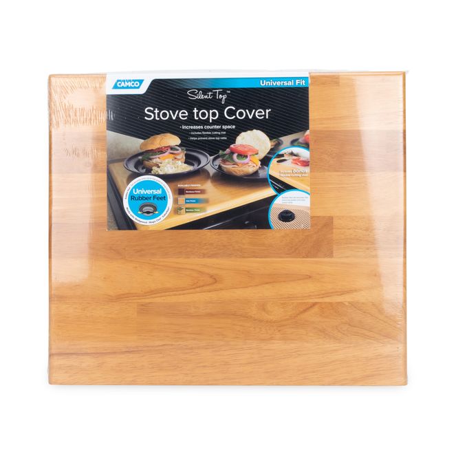 43521 - Oak Accents RV Silent Top Stovetop Cover, 19 ½-Inches x 17-Inches x ¾-Inches