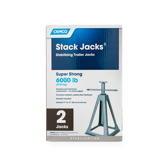44561 - Stack Jacks - Stabilizing Trailer Jack Stands, 2per/Box(E/F)