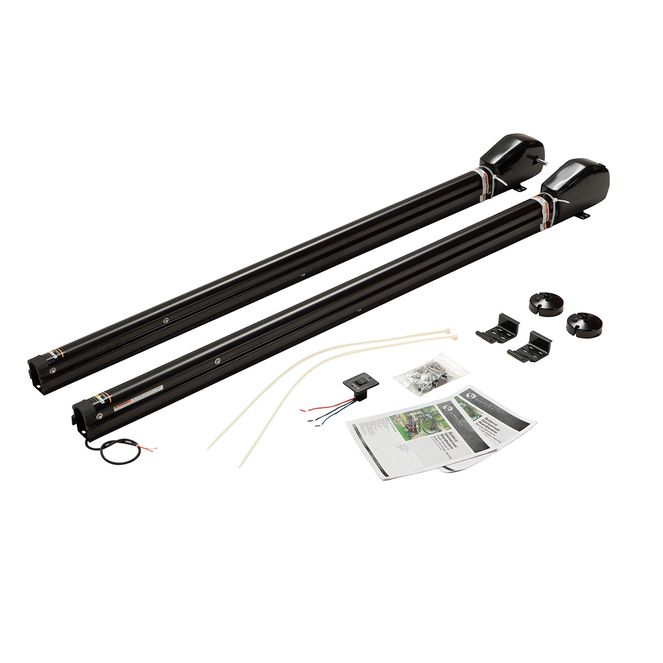 2023052355 - 3000 Series Universal RV Awning Arms & Hardware Kit - Short, Black